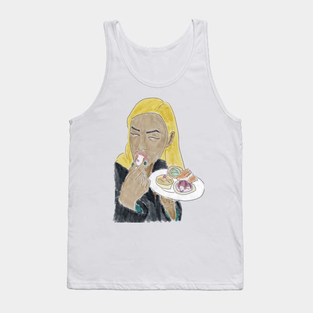 Eating Tank Top by preys